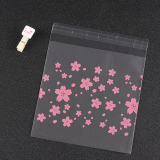Sakura Flower OPP Plastic Gift Bag 